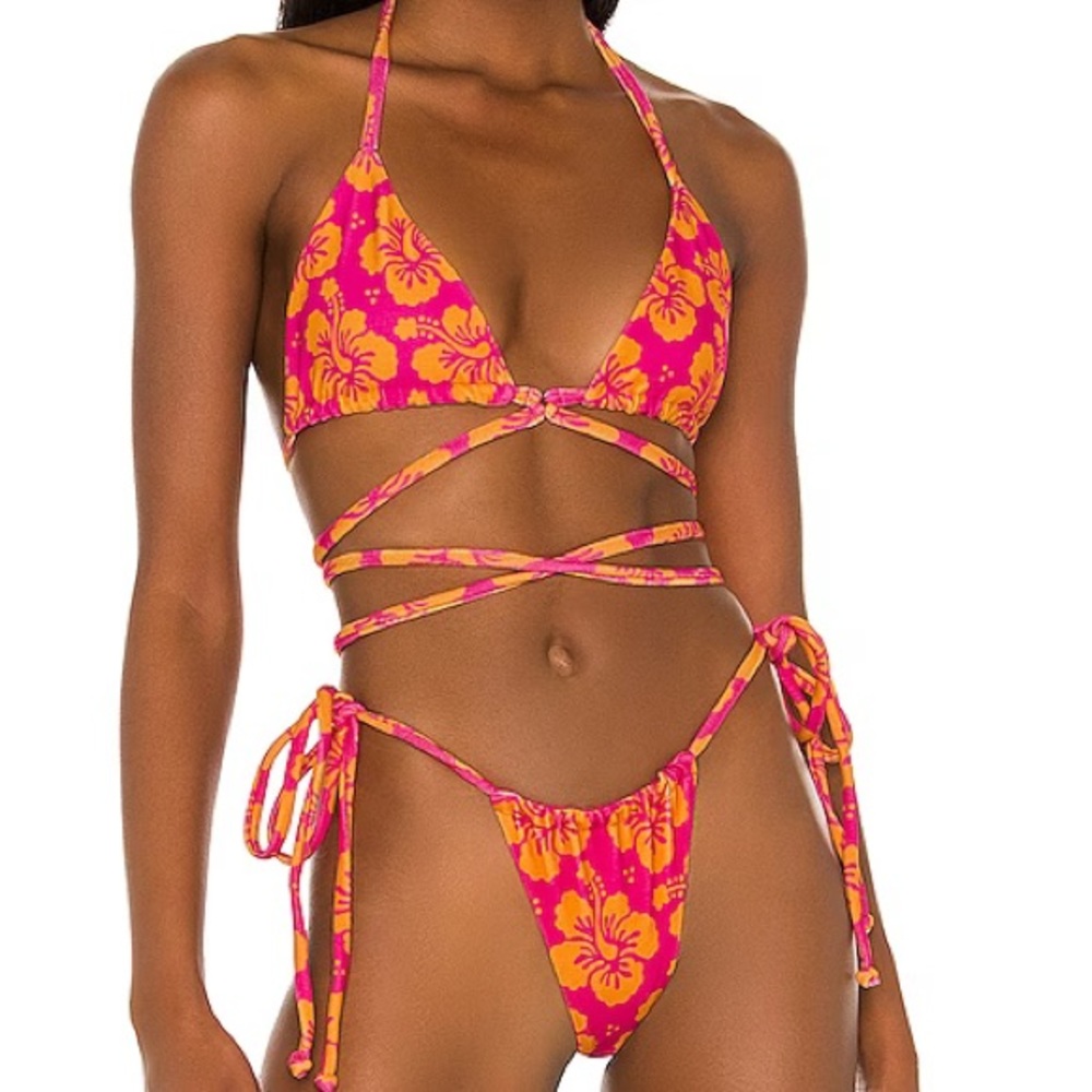 Frankies Bikinis Terry Hibiscus
